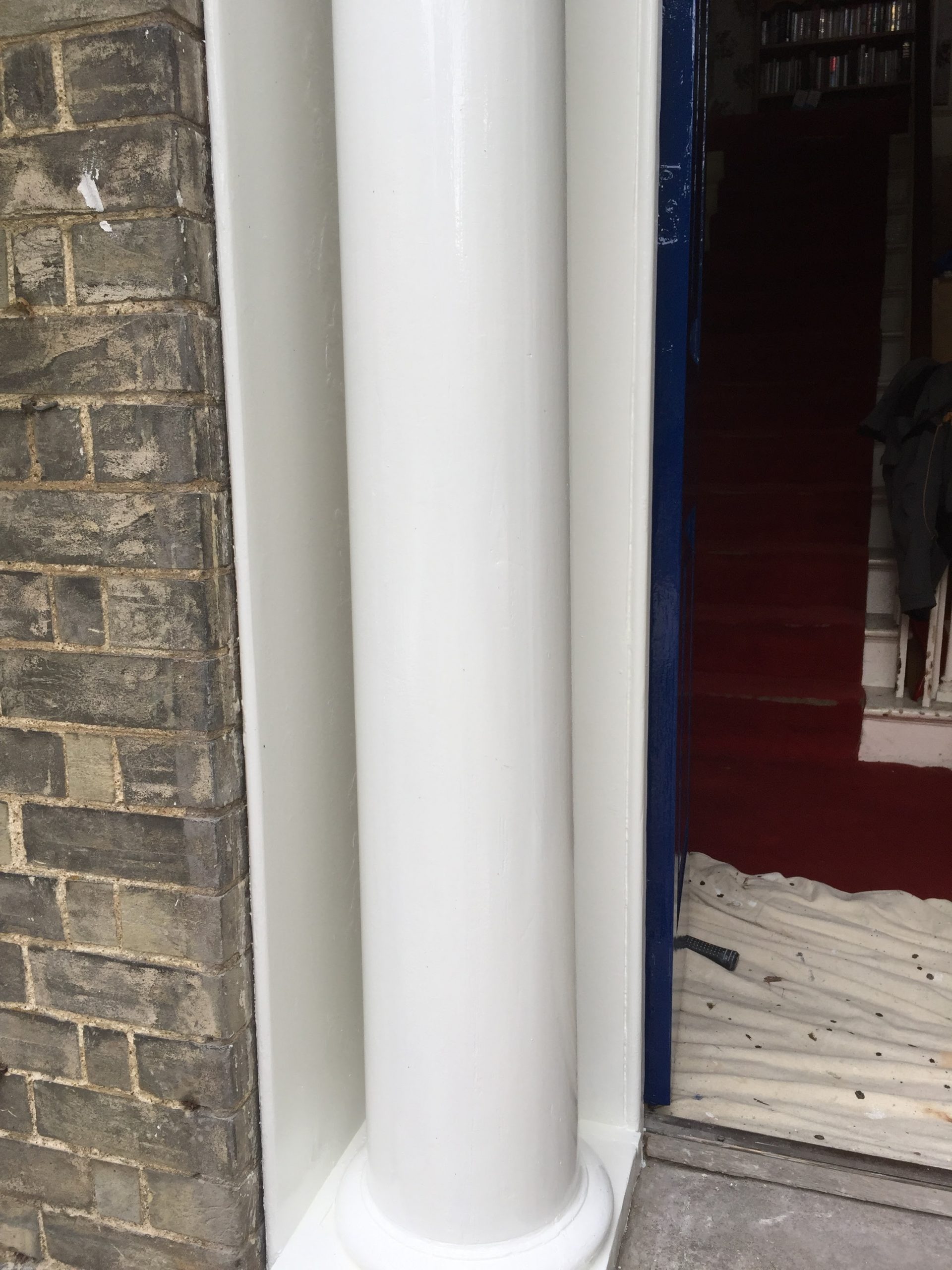 Painting Columns and Doors