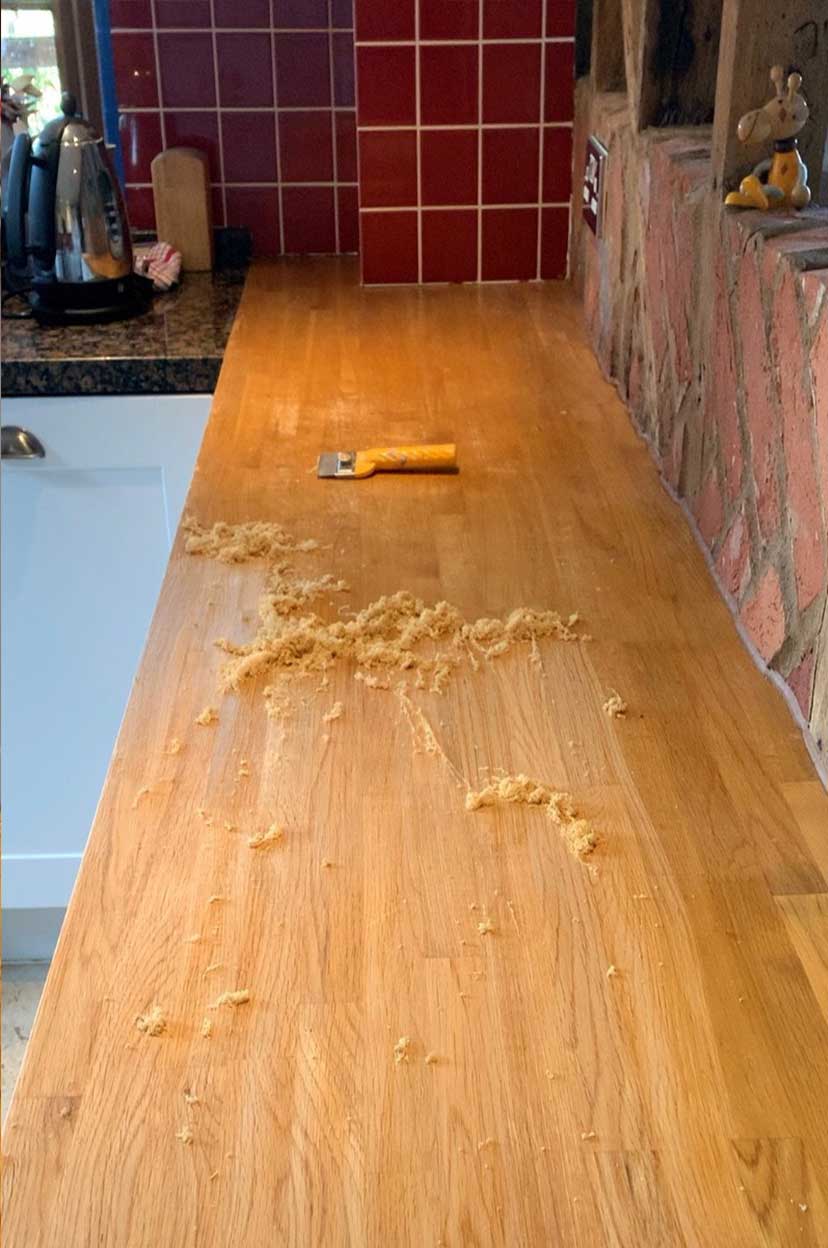 Hardwood Kitchen Worktops. Hardwood Kitchen Worktops.