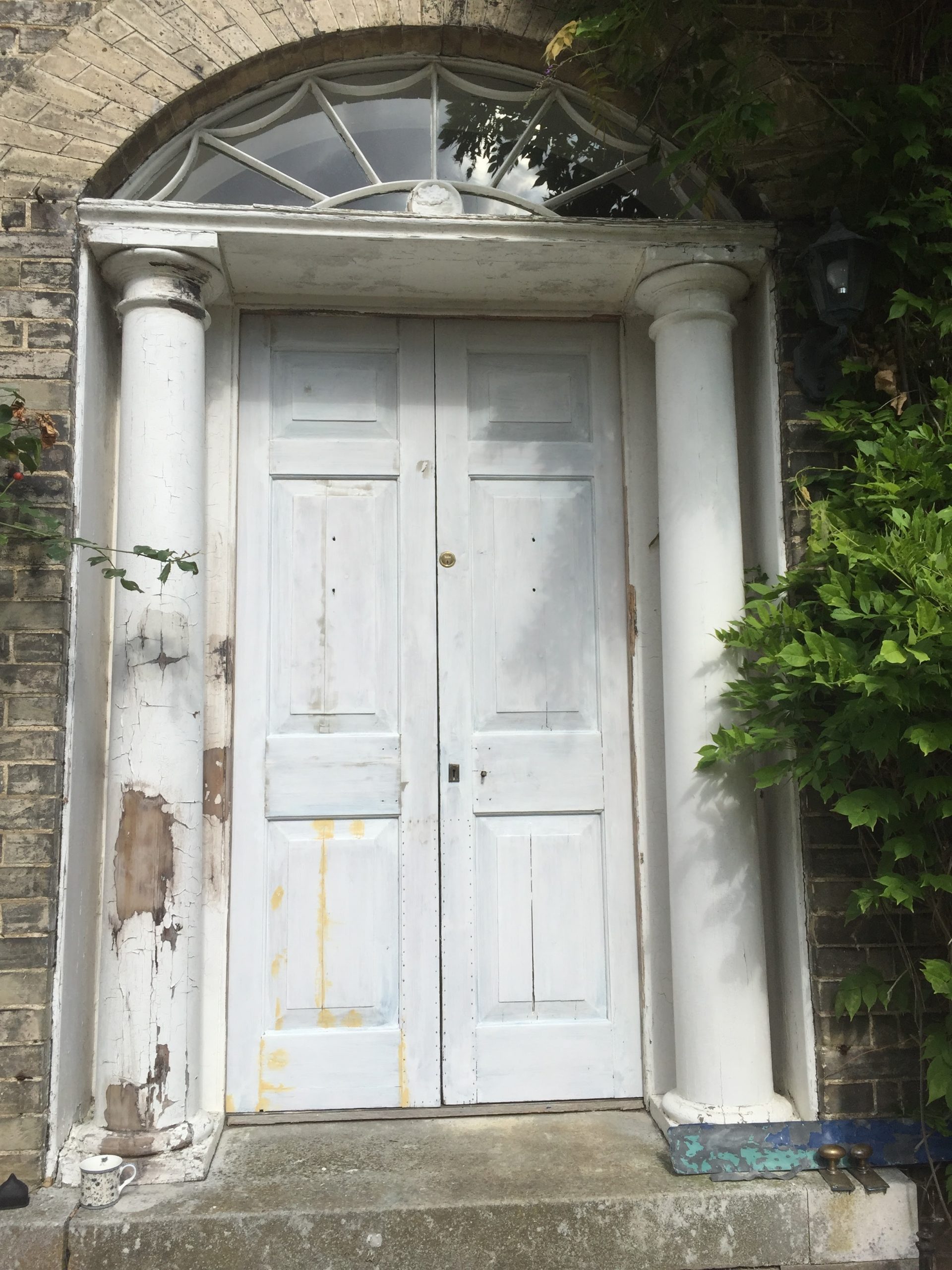 Painting Columns and Doors