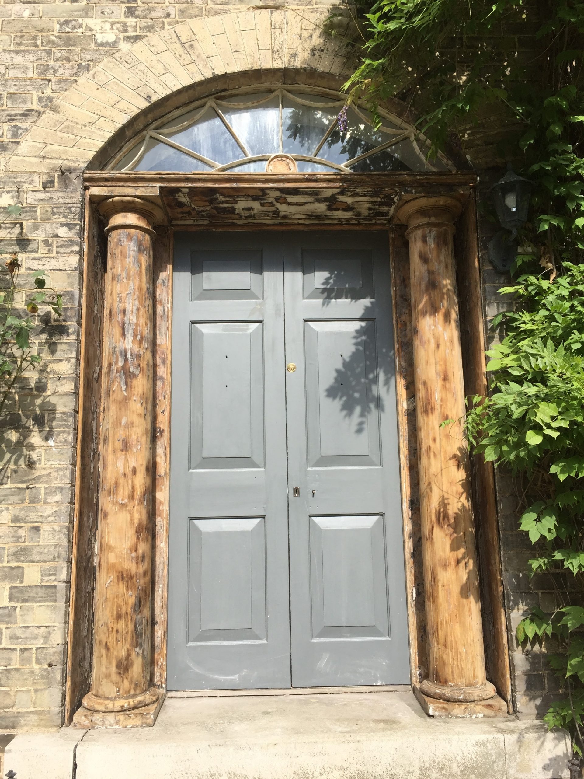 Painting Columns and Doors