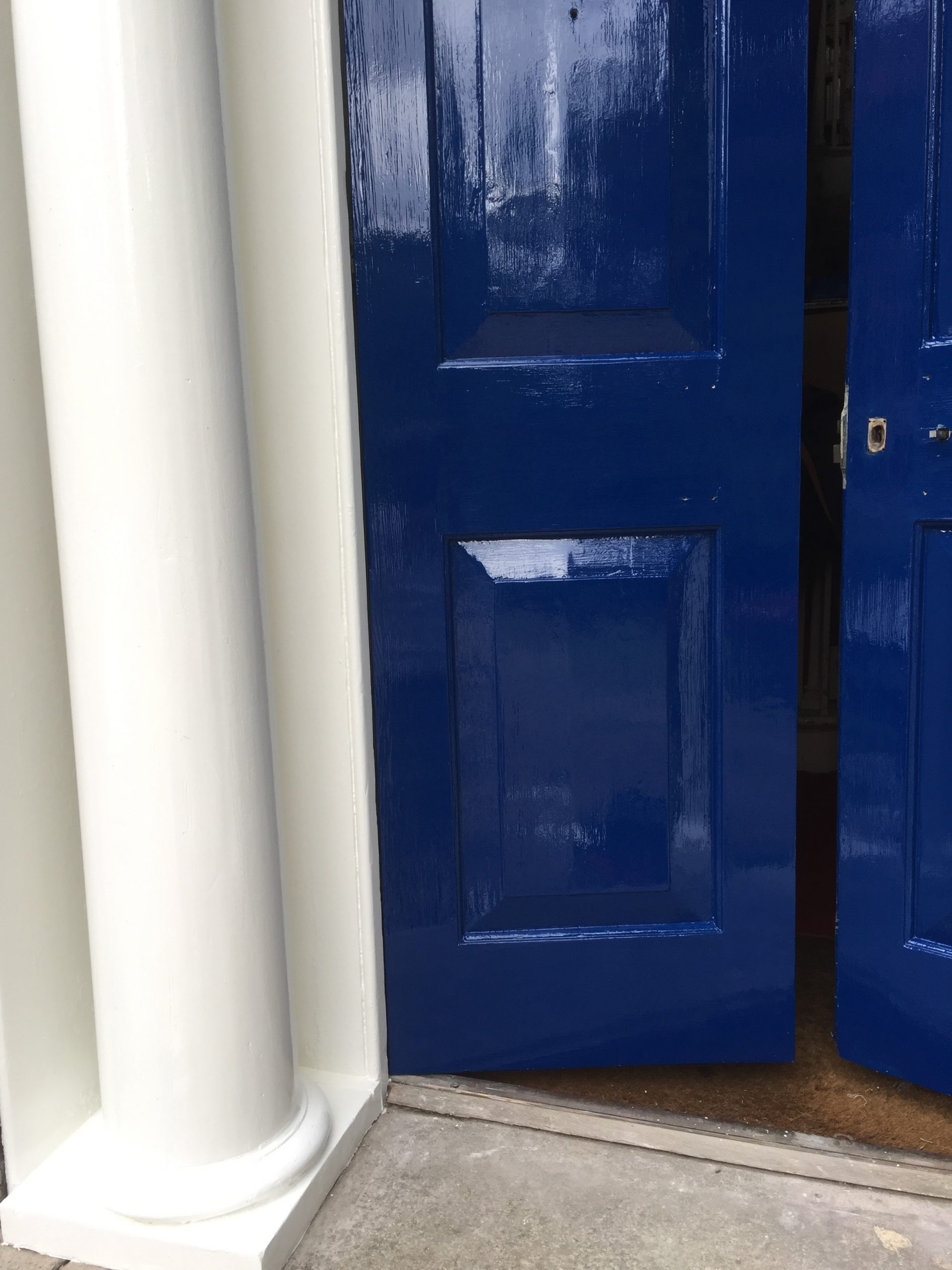 Painting Columns and Doors