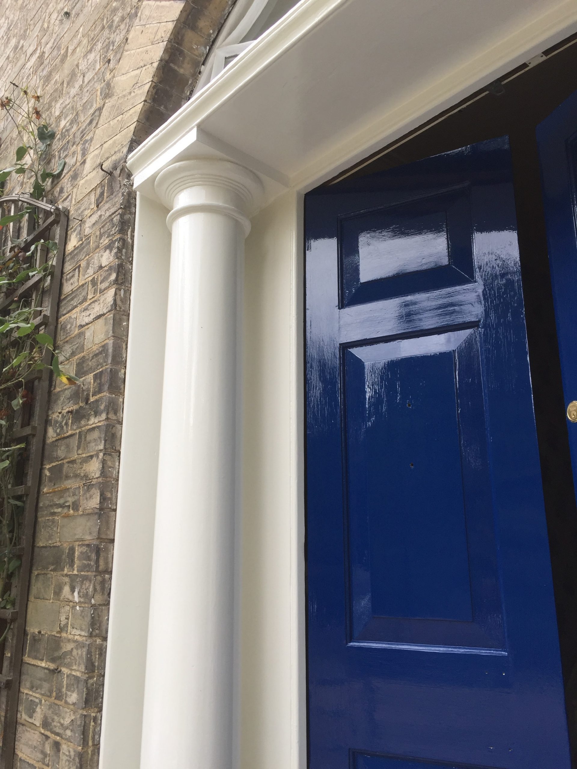 Painting Columns and Doors