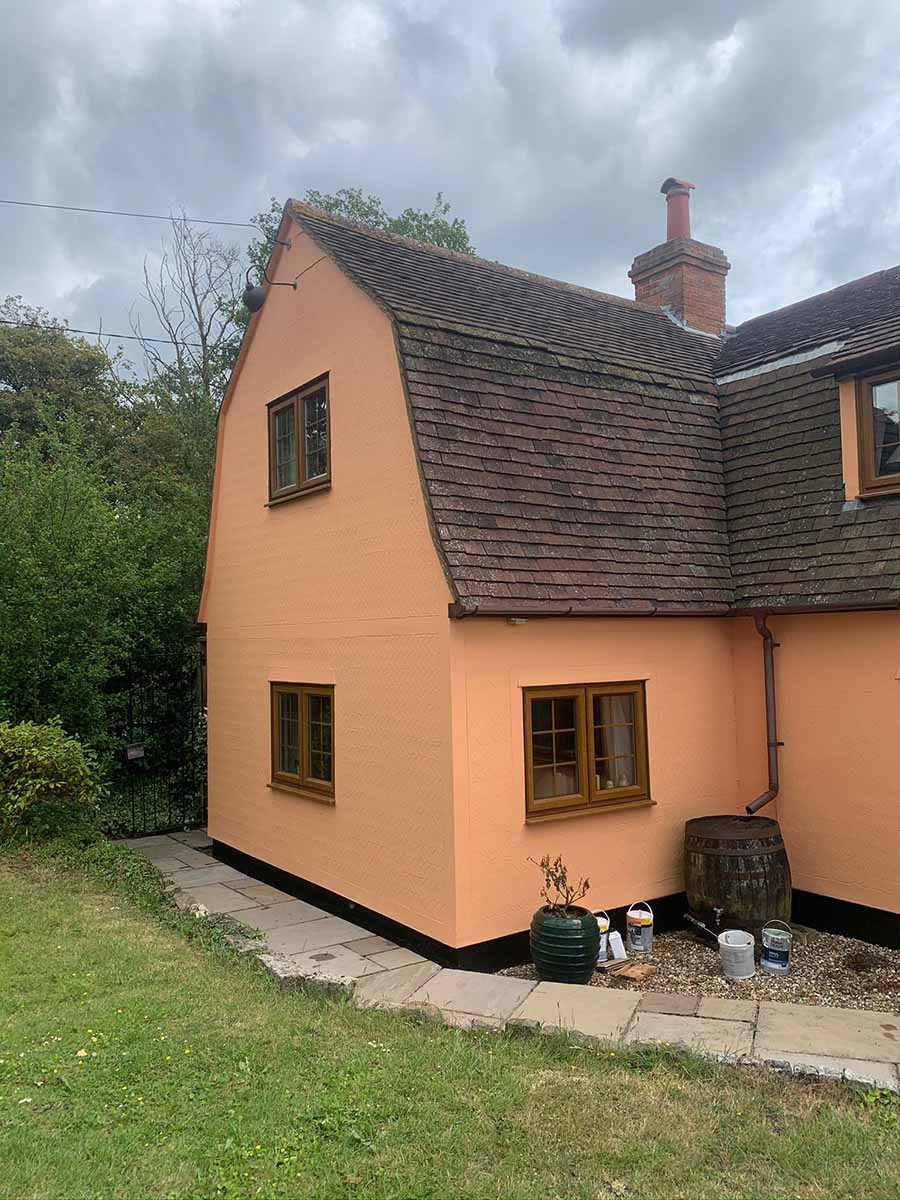 exterior cottage painting